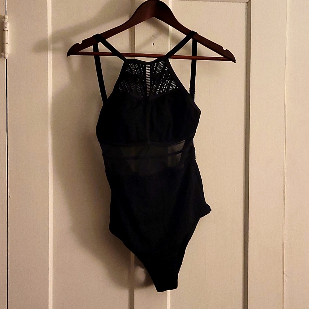 Black bathing suit